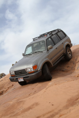 Illustration for article titled Opposite Lock Review - 1997 land cruiser 40th anniversary edition